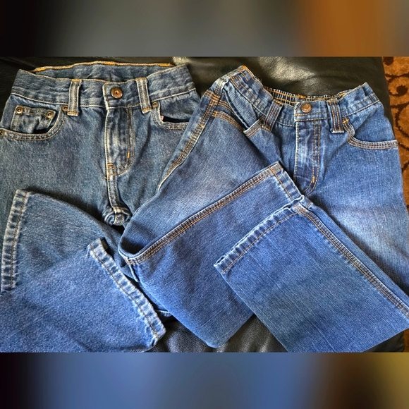 Carter's Other - Carters & Faded Glory toddlers Denim Jean set sz4T&4R like new
